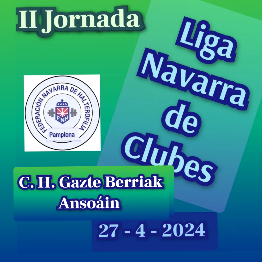 Resultados II Jornada de Liga Nacional/Navarra de Clubes 2024